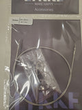 Lykke Stainless Steel Braided Mini Cord 5"
