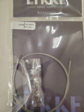 Lykke Stainless Steel Braided Mini Cord 5"