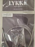 Lykke Stainless Steel Braided Standard Cord 5"