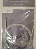 Lykke Stainless Steel Braided Standard Cord 5"