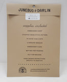 Junebug and Darlin Cross Stitch Kit - 4"