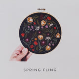 Junebug and Darlin Cross Stitch Kit - 6"