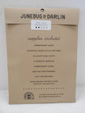 Junebug and Darlin Cross Stitch Kit - 4" x 5"