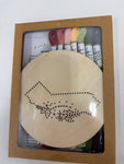 California Wooden Embroidery Kit