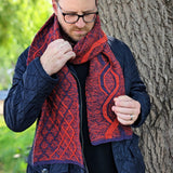 Blockchain Wrap and Scarf Fission Knitting Kit - Dye to Order