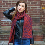 Blockchain Wrap and Scarf Fission Knitting Kit - Dye to Order